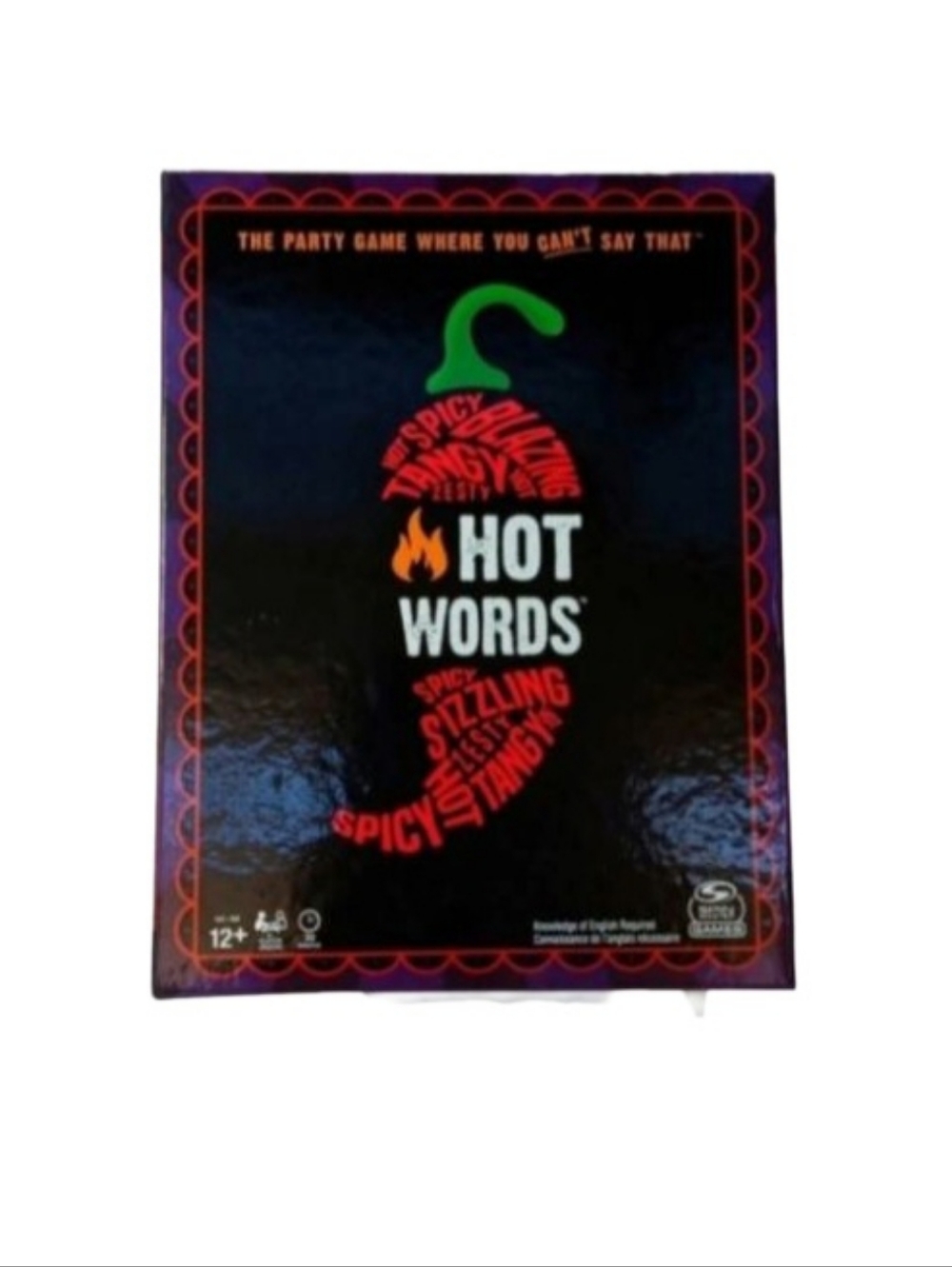Hot Words, The Party Game Where You Can't Say That Board Game | EUC | 12+